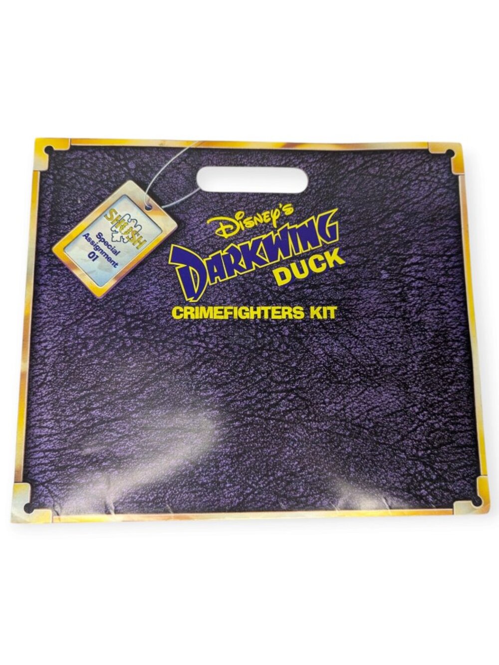 1992 Disney x Pizza Hut Darkwing Duck Crimefighters Kit w/Poster